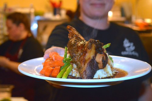 Roasted Lamb Shank
