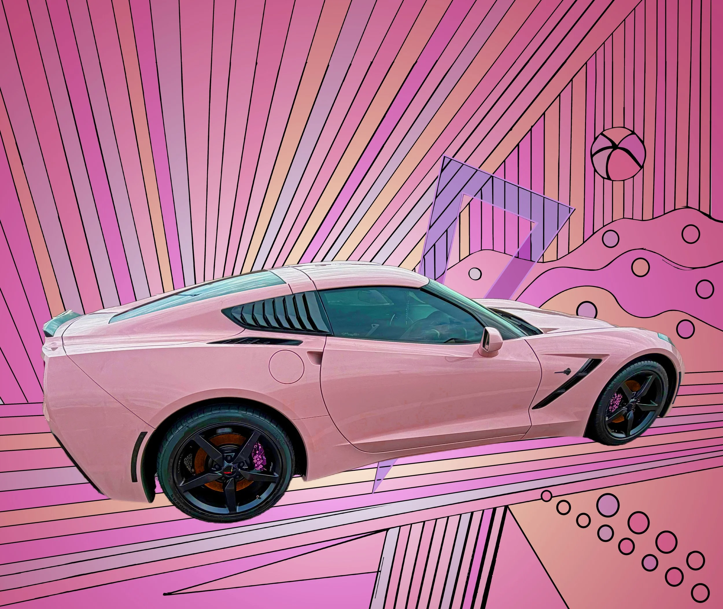 2. Pink Corvette III Car Ad.jpg
