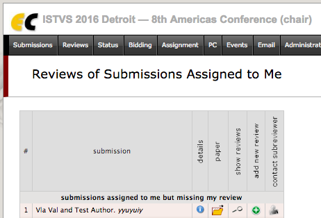 4.2 Submissions Assigned to Me view