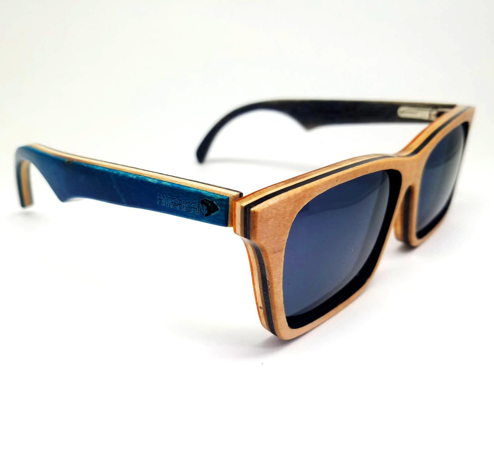 Blue Acer Sk8Glasses™ with logo