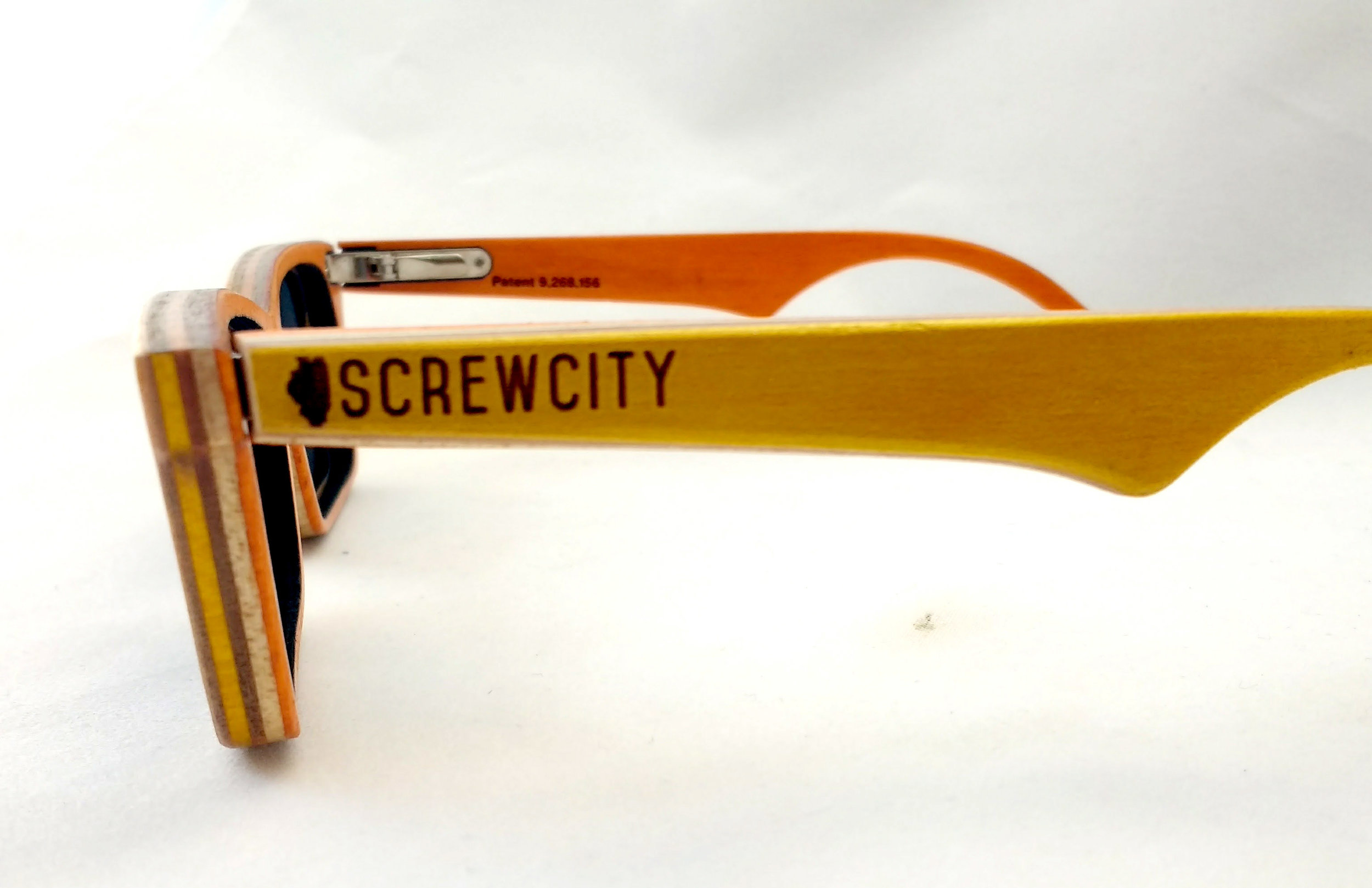 Yellow Acer SK8Glasses™ with logo