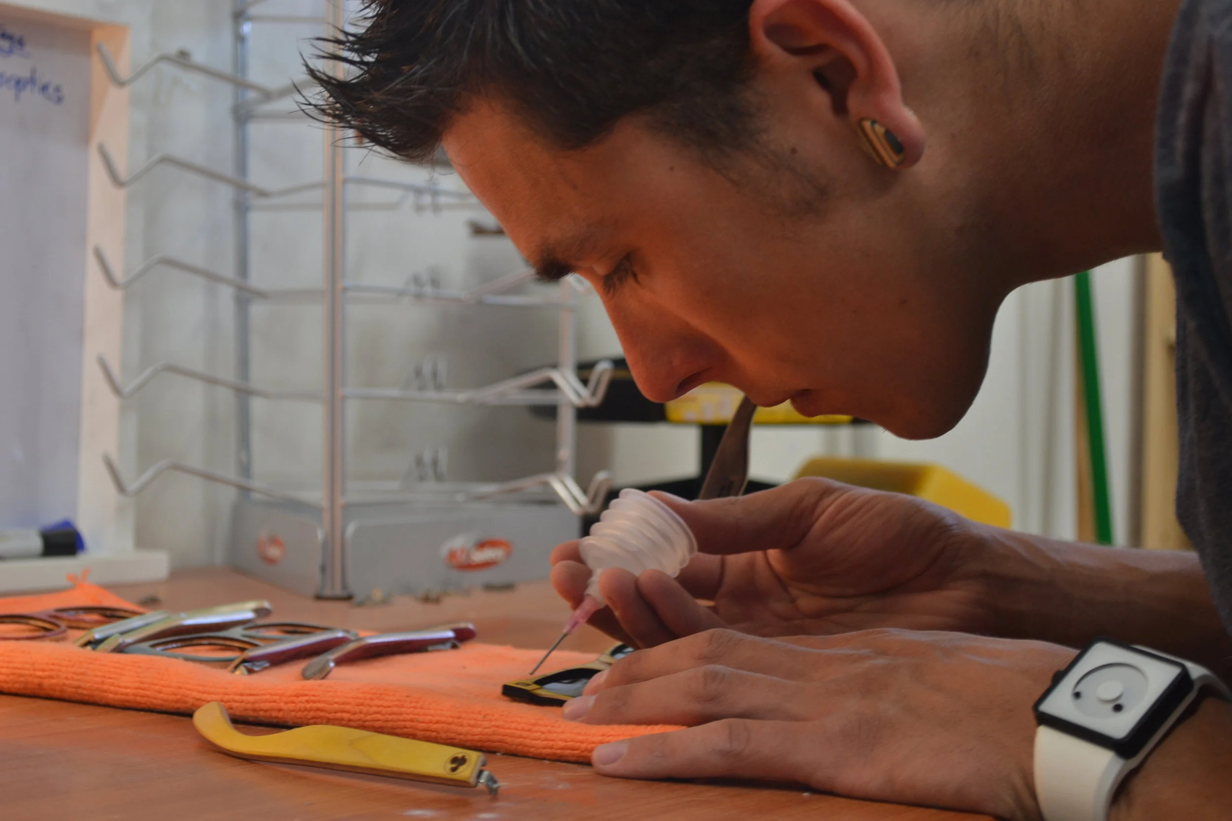 Assembling the SK8Glasses™