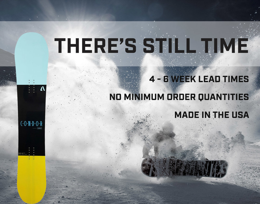 gelijkheid kleurstof Mos There's Still Time to Order Snowboards! — Surf Snow Promo