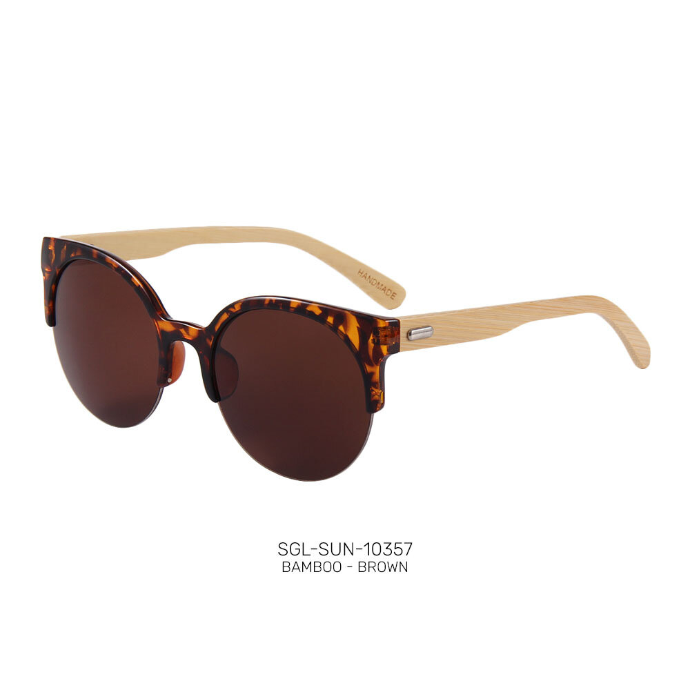 Private Label wooden sunglasses