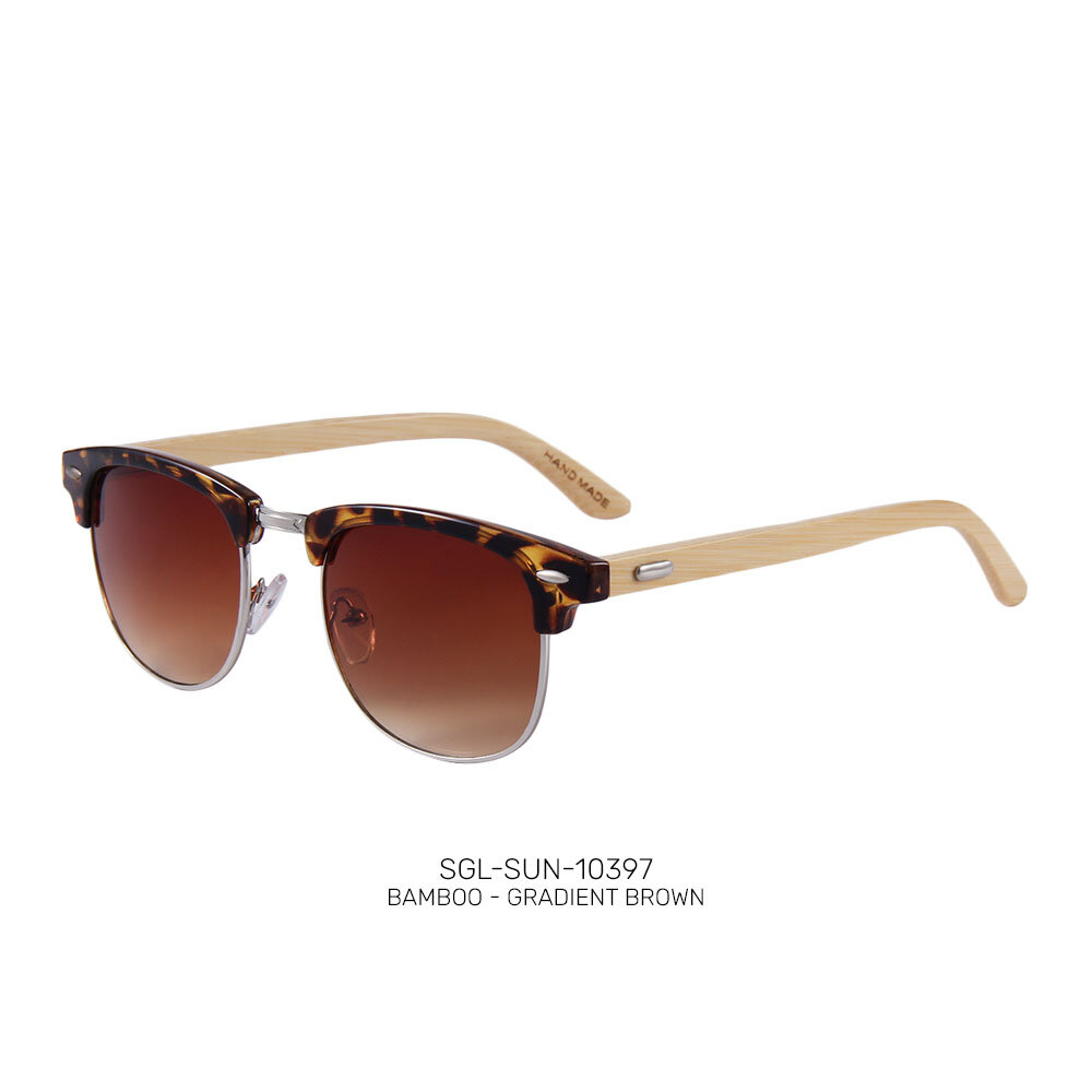 Private label wooden sunglasses