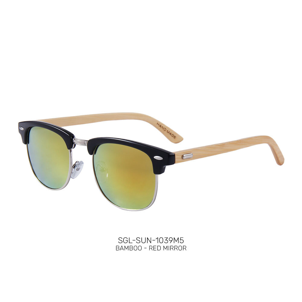 Private label wooden sunglasses