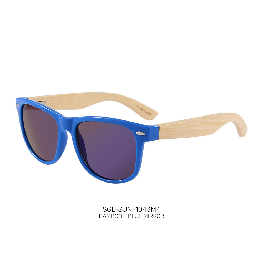 USA Handmade eco friendly bamboo promo sunglasses