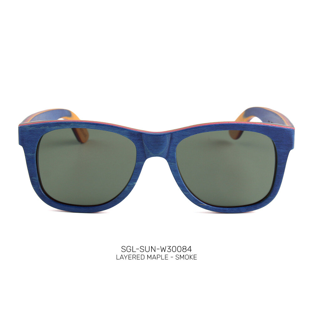 Private label wooden promo sunglasses