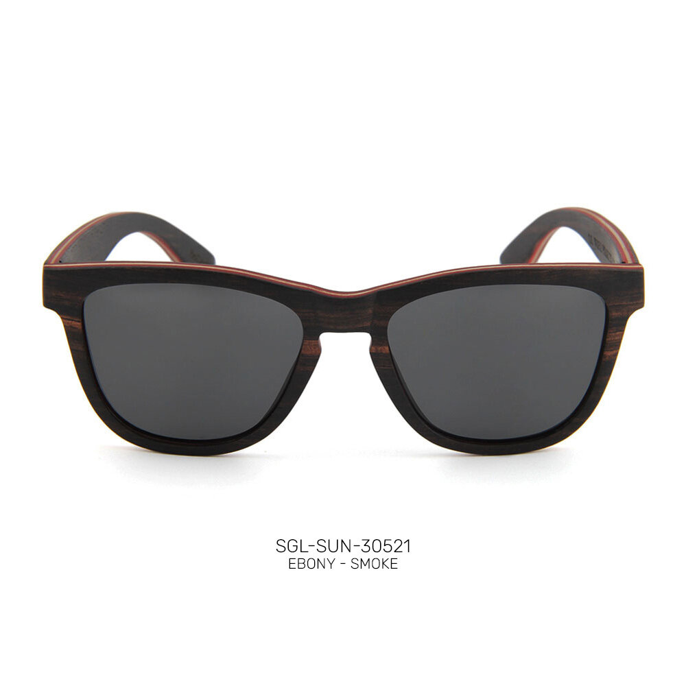 Private label wooden promo sunglasses