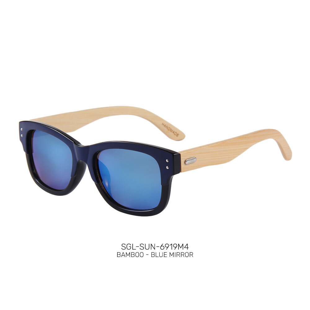 Handmade wooden promo sunglasses