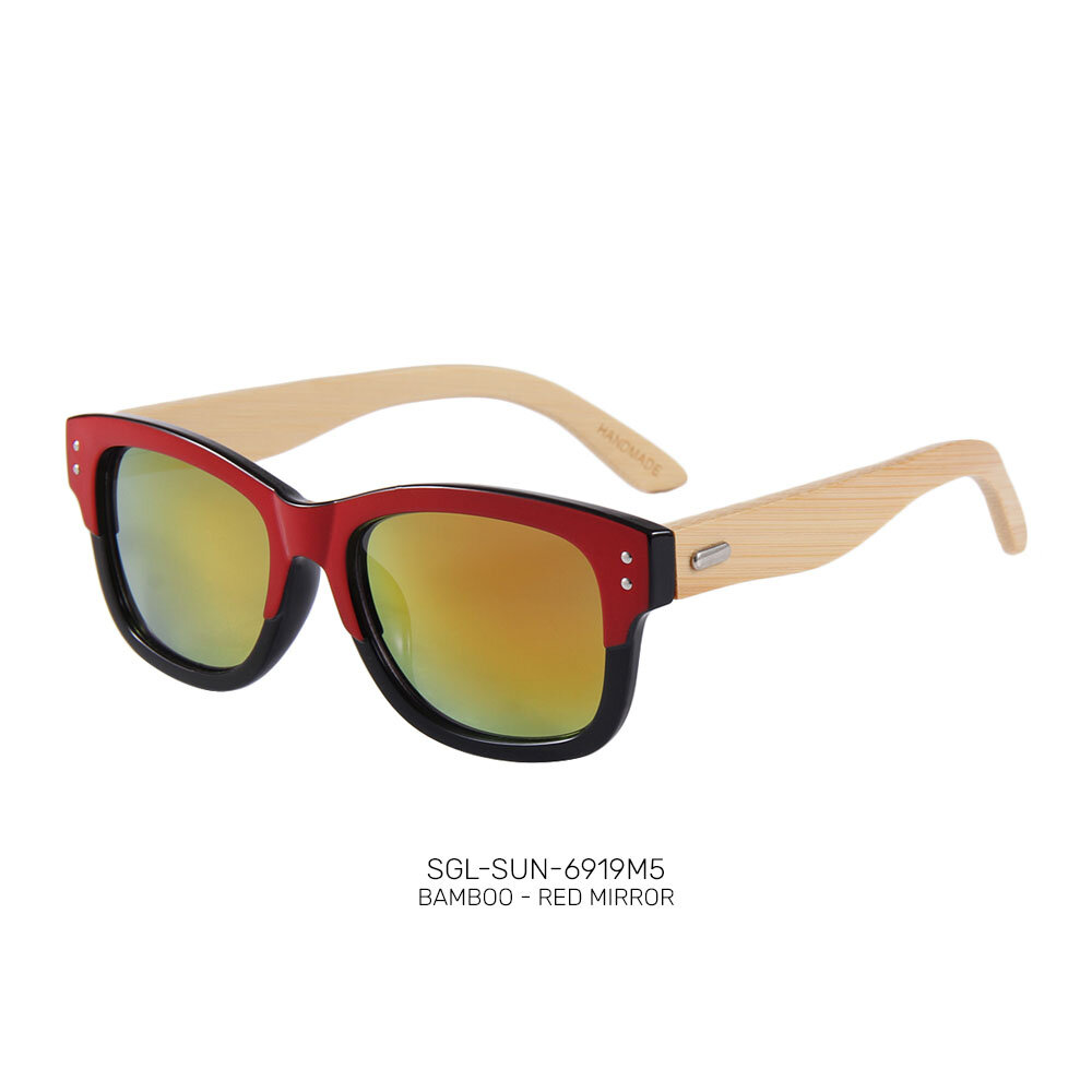 Handmade wooden promo sunglasses