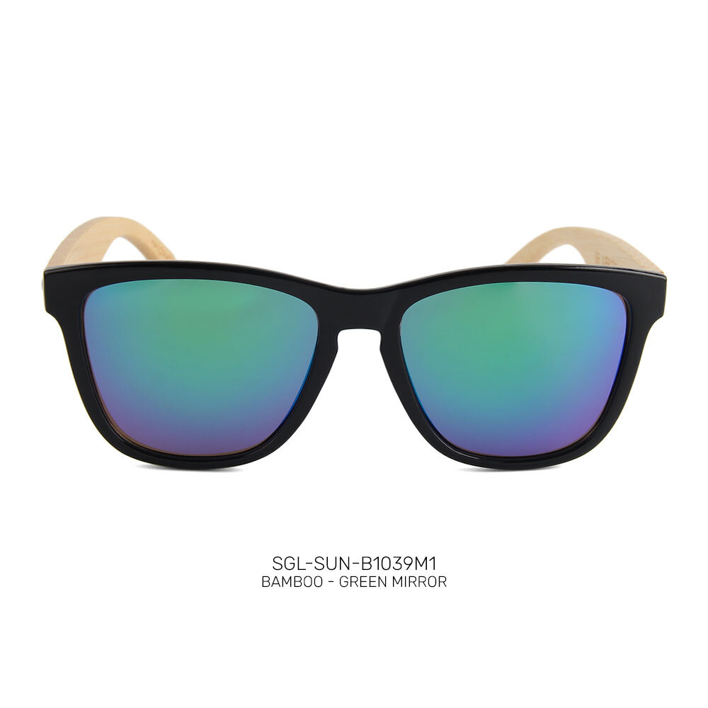 Handmade wooden promo sunglasses