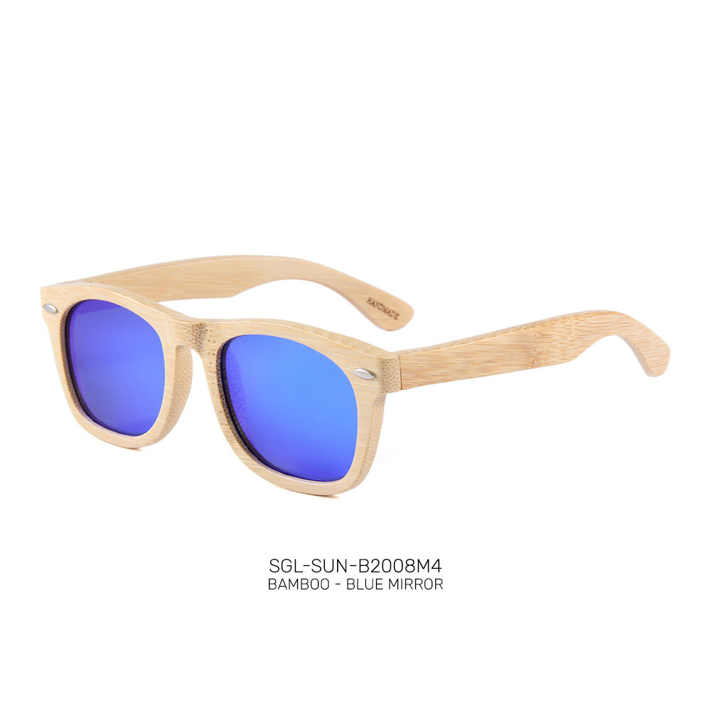 Handmade wooden promo sunglasses