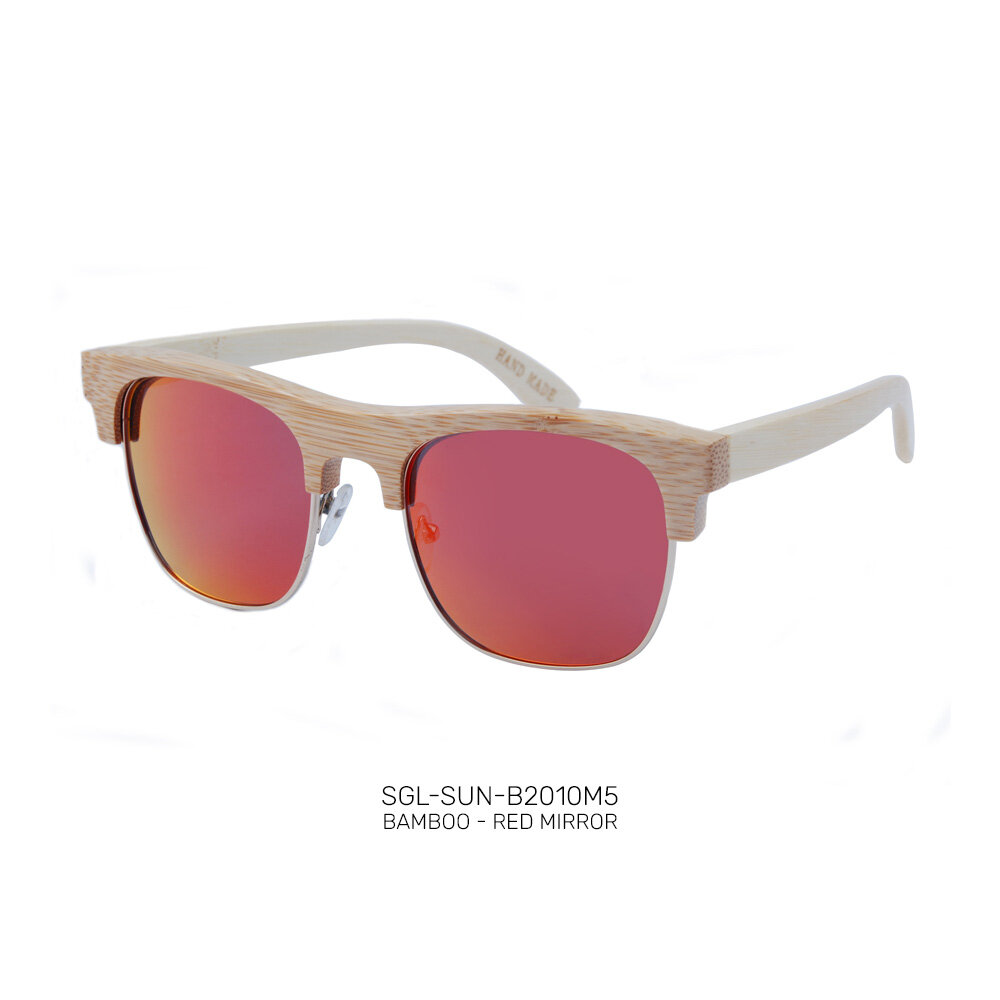 Handmade wooden promo sunglasses