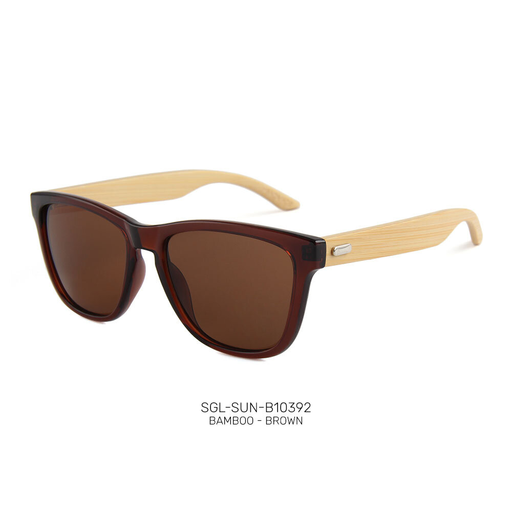 Handmade wooden promo sunglasses