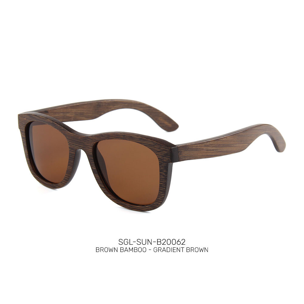 Handmade wooden promo sunglasses