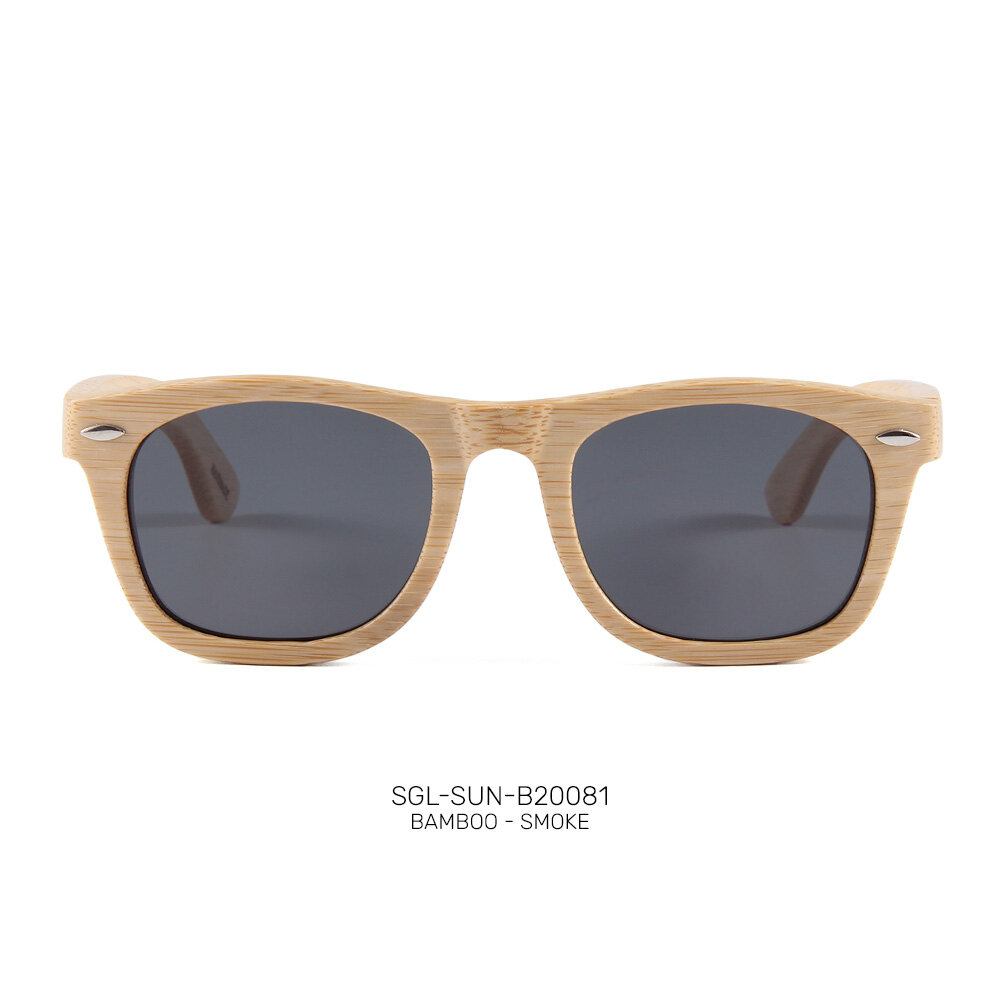 Handmade wooden promo sunglasses