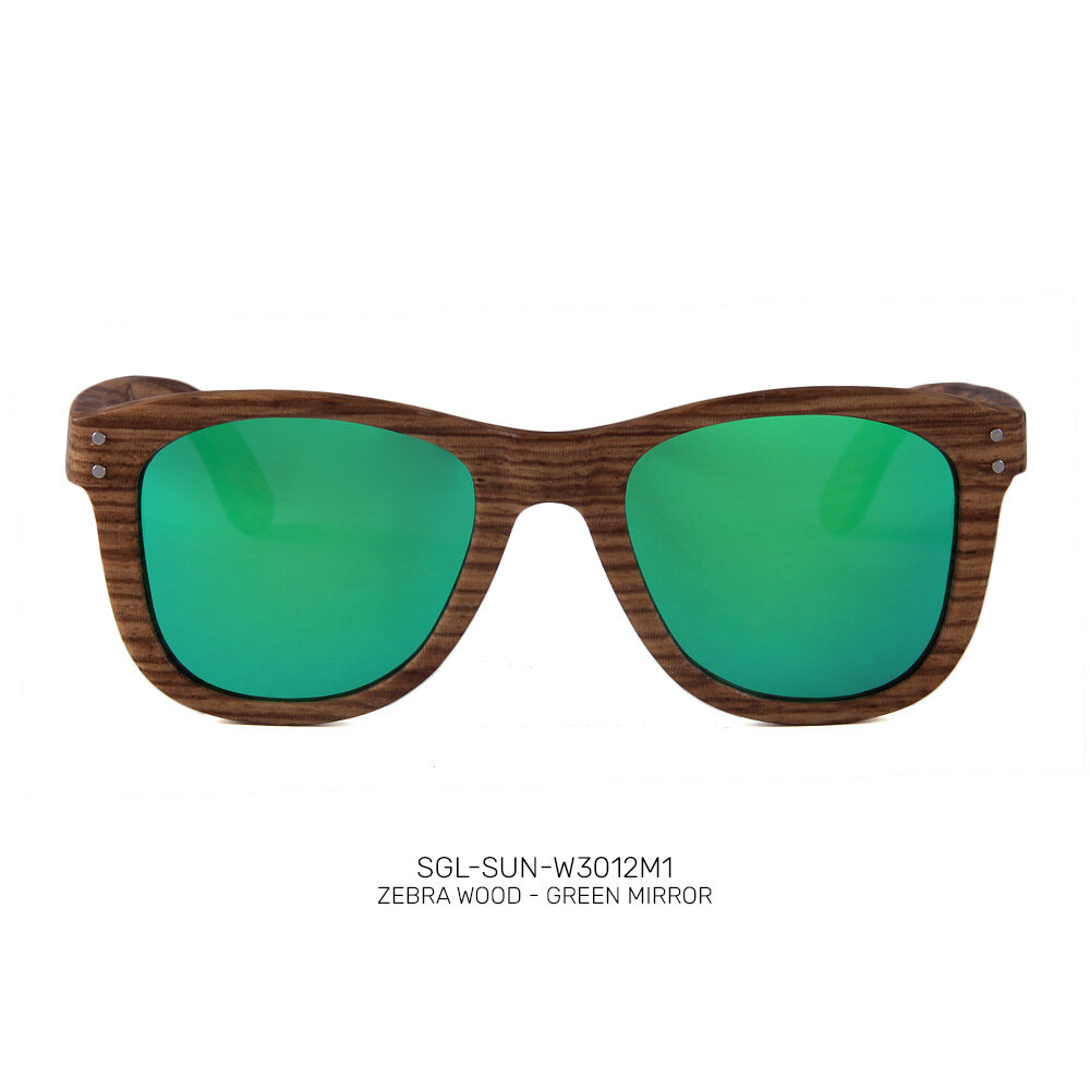 Handmade wooden promo sunglasses
