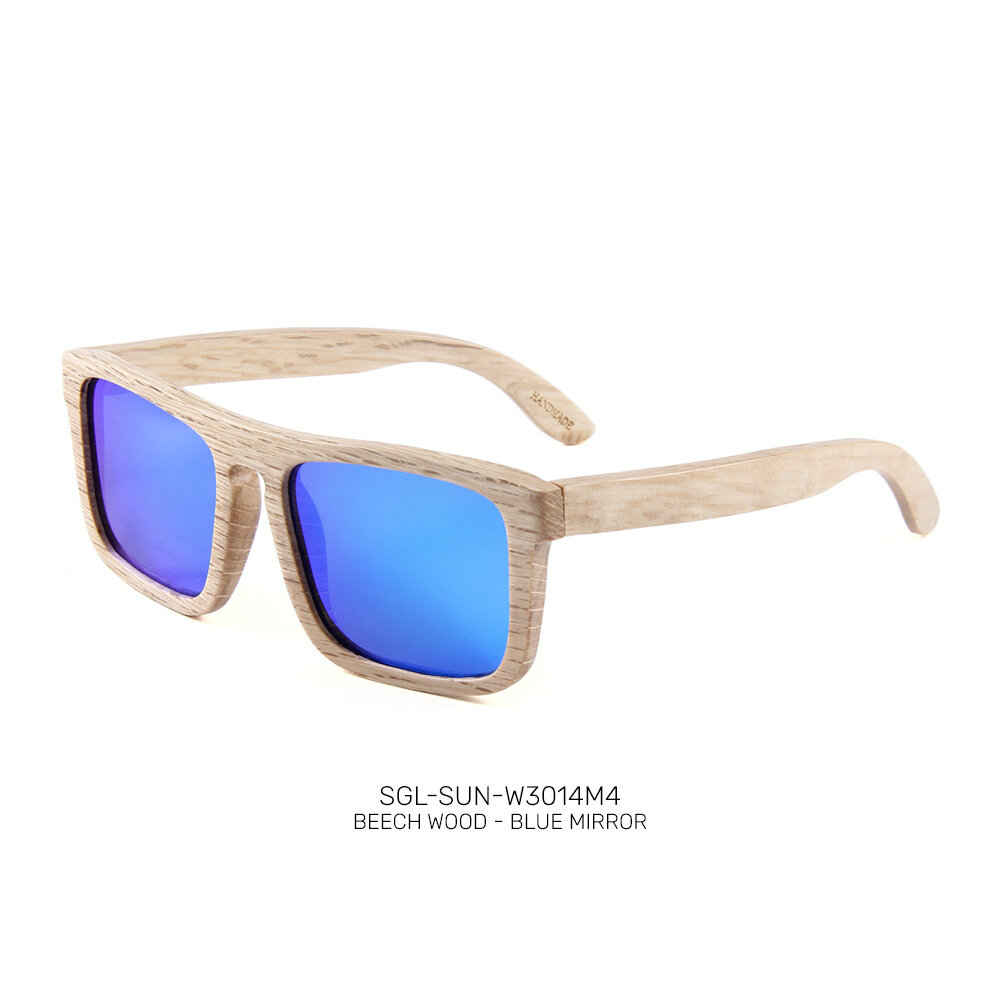 Handmade wooden promo sunglasses