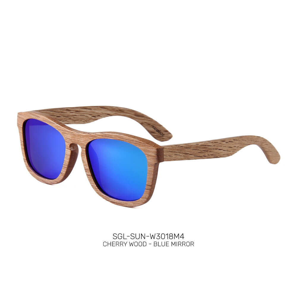 Handmade wooden promo sunglasses