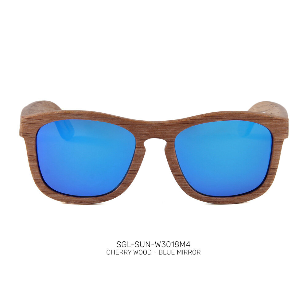 Handmade wooden promo sunglasses