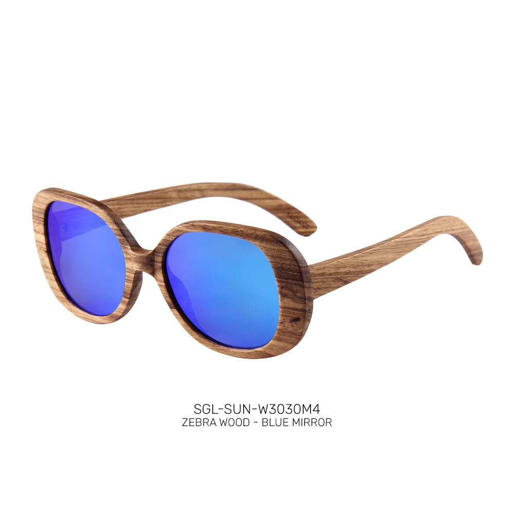 Handmade wooden promo sunglasses