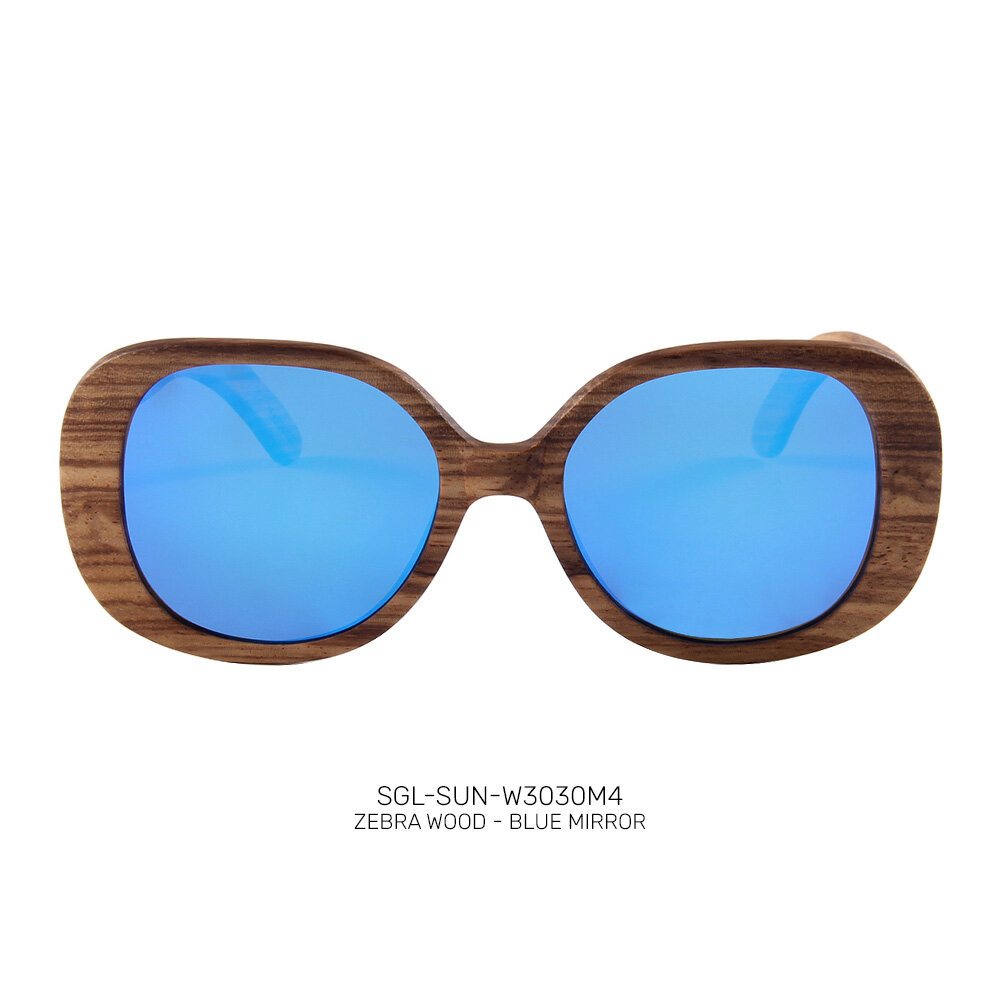 Handmade wooden promo sunglasses