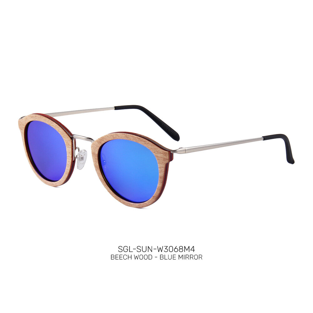 Handmade wooden promo sunglasses