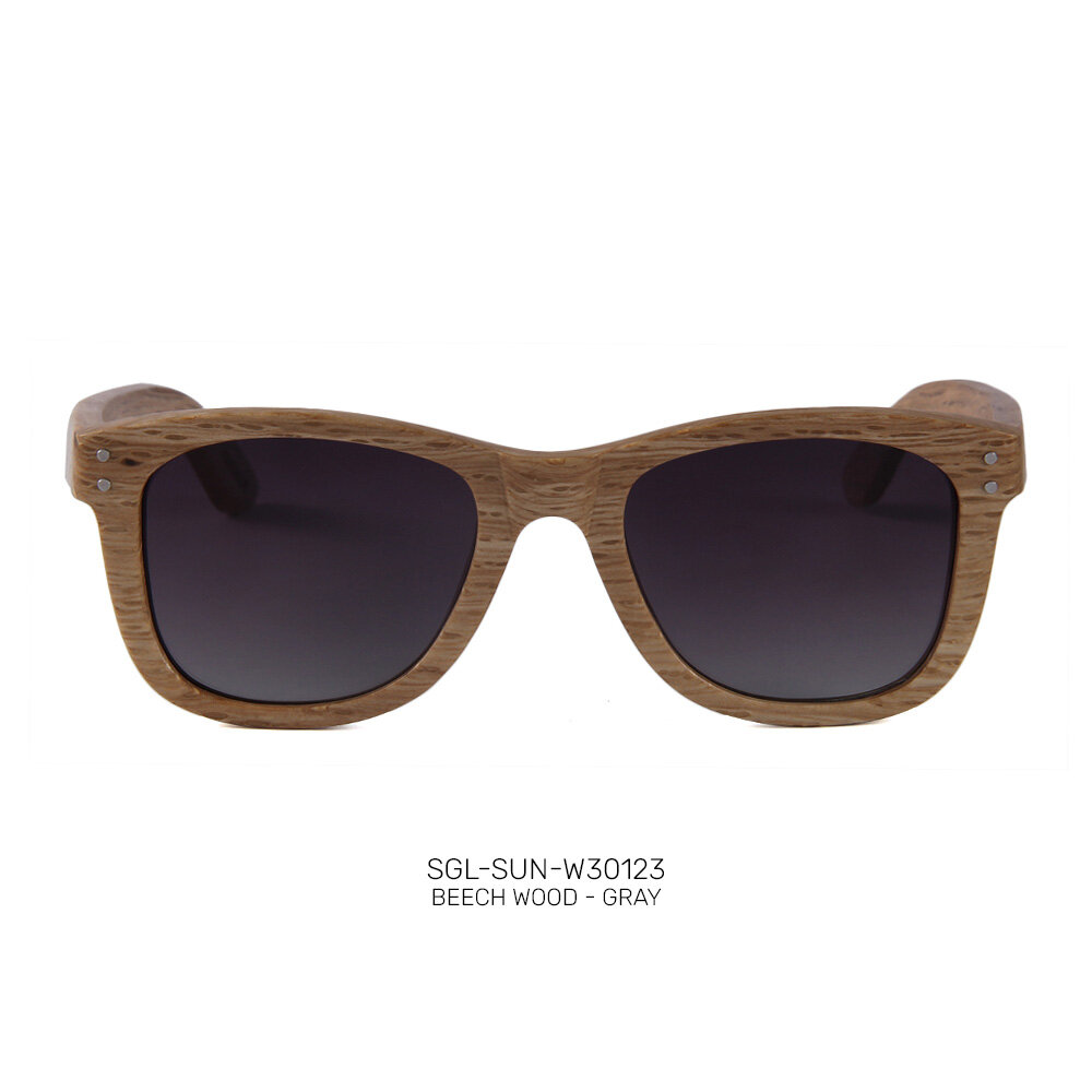 Handmade wooden promo sunglasses