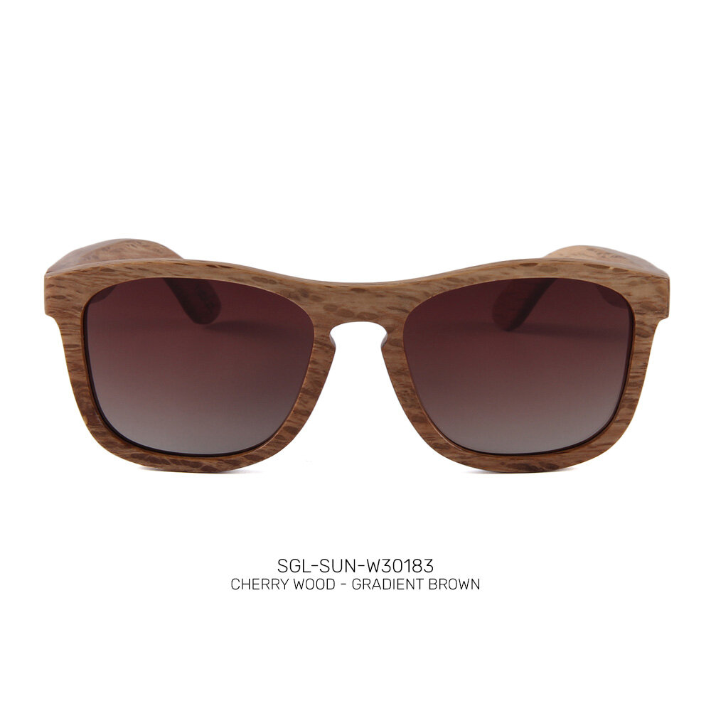 Handmade wooden promo sunglasses