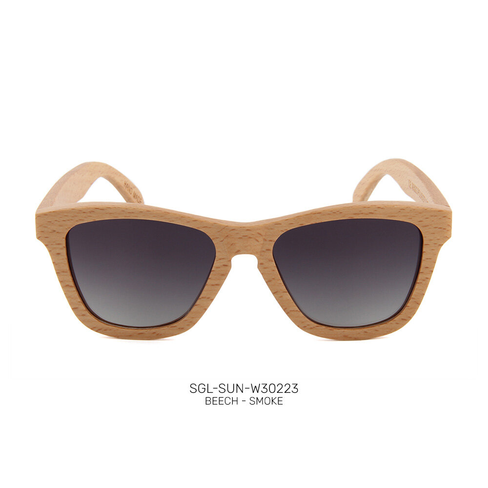 Handmade wooden promo sunglasses