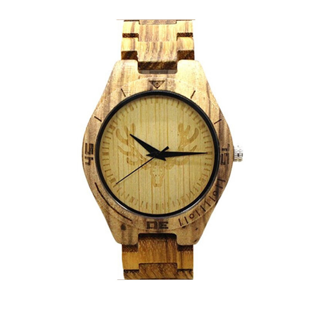 Eco Friendly Bamboo Promo Watch