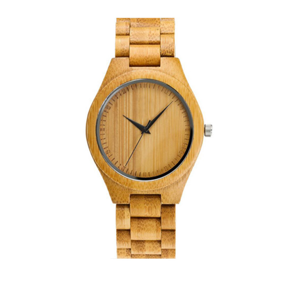 Bamboo promo watch custom logo