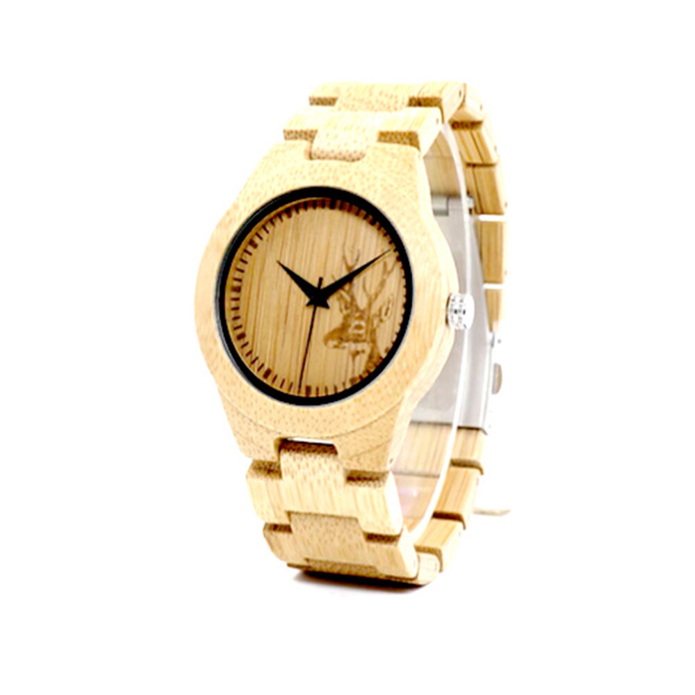 Eco Friendly Bamboo Promo Watch