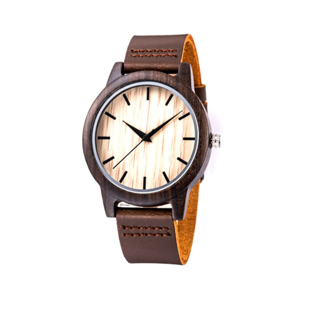 OEM private label handmade wooden promo watch