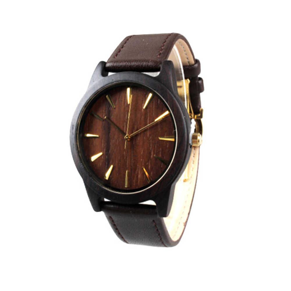 OEM private label handmade wooden promo watch