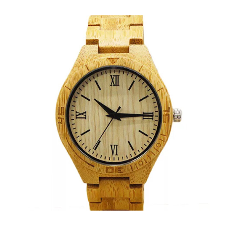 Eco Friendly Bamboo Promo Watch