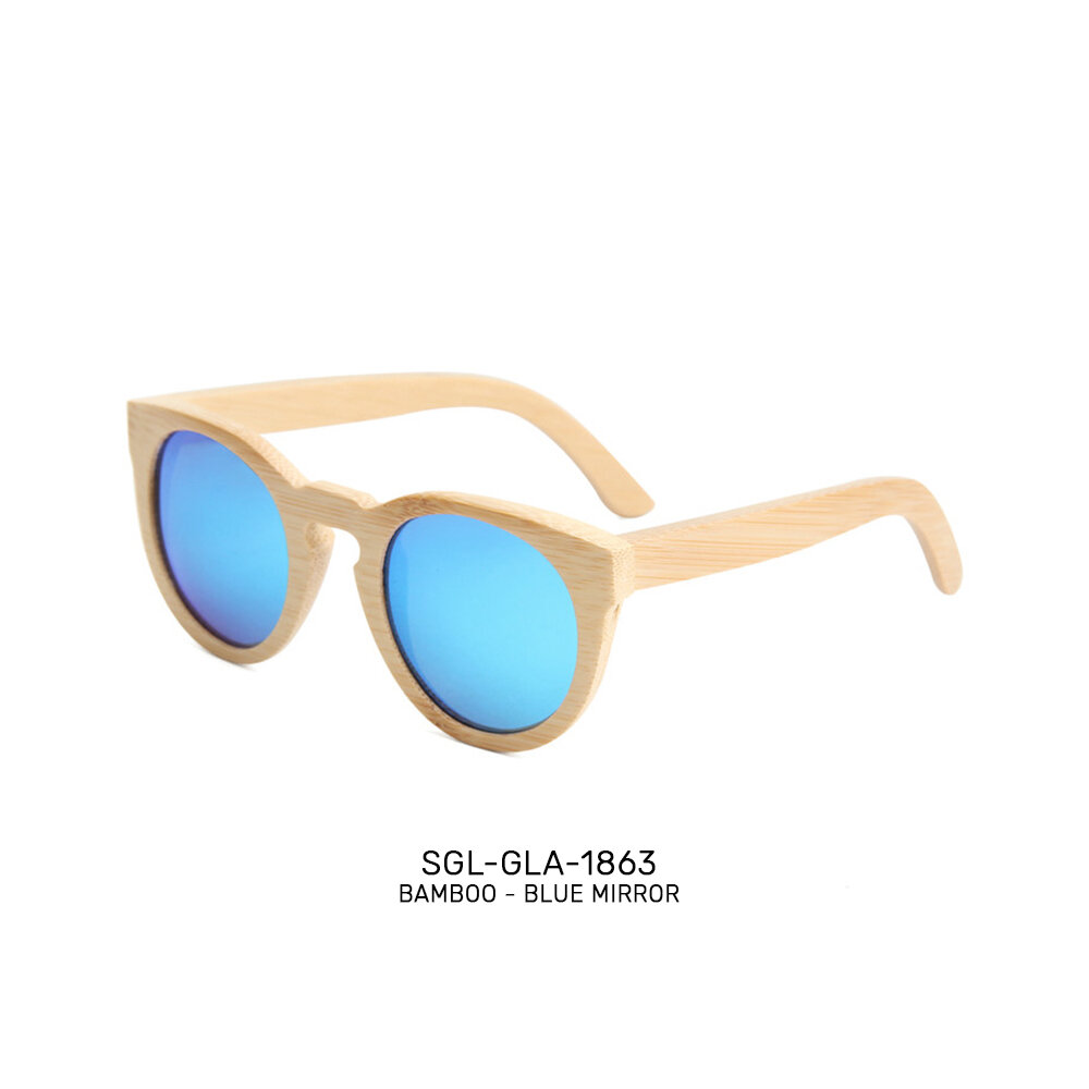 USA Handmade ECO-friendly bamboo promo sunglasses