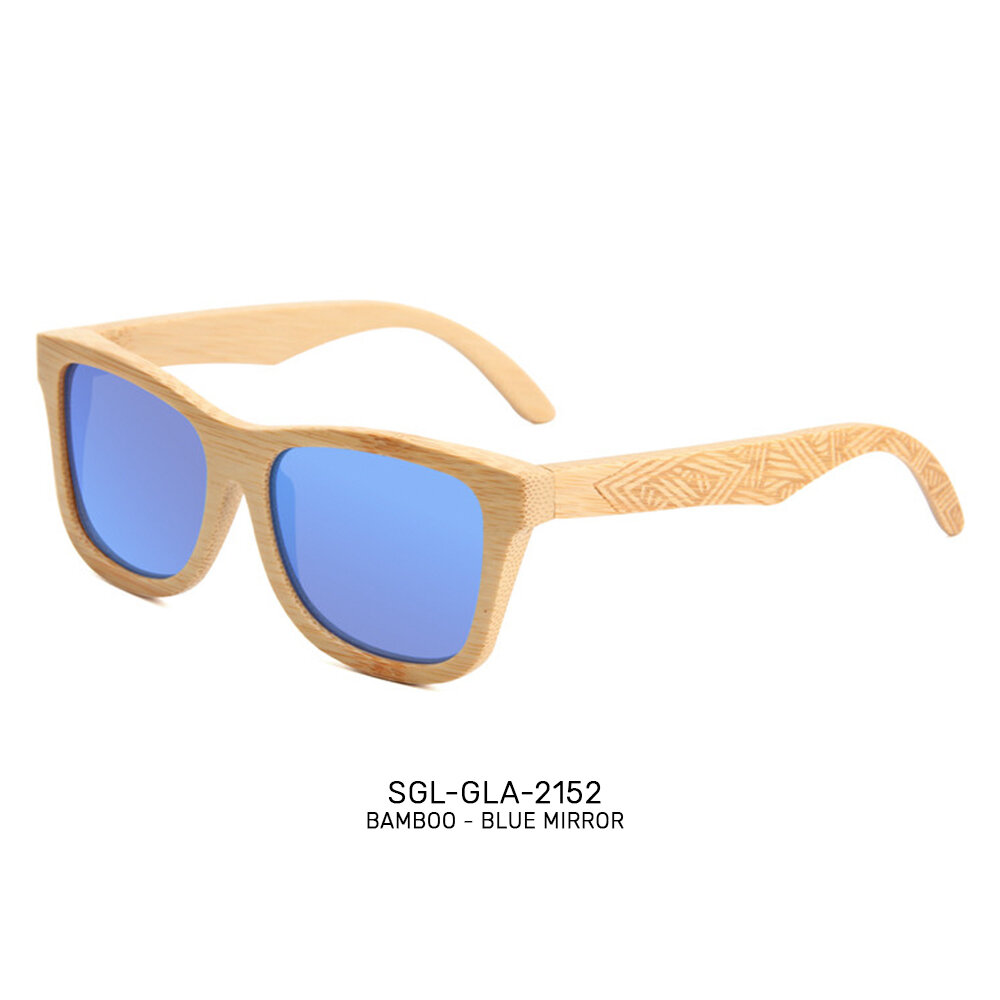 USA Handmade ECO-friendly bamboo promo sunglasses