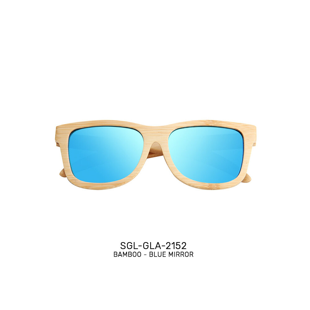 USA Handmade ECO-friendly bamboo promo sunglasses