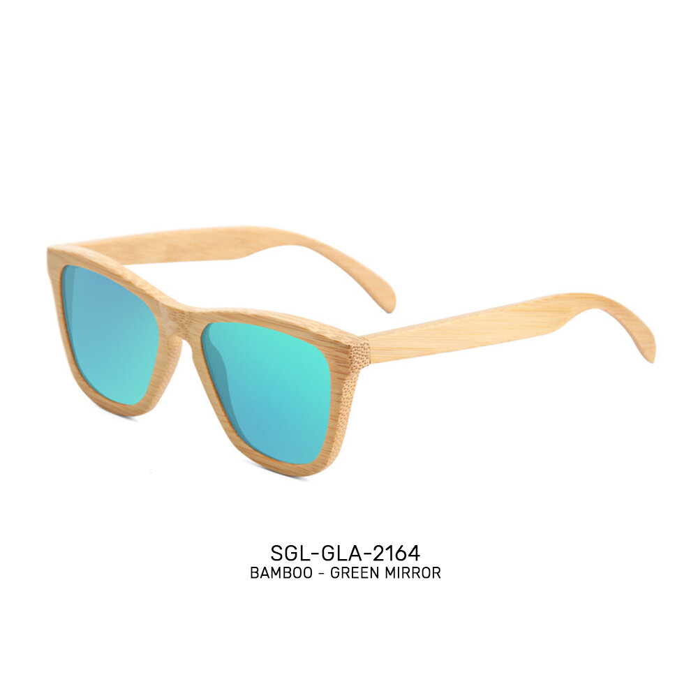 USA Handmade ECO-friendly bamboo promo sunglasses