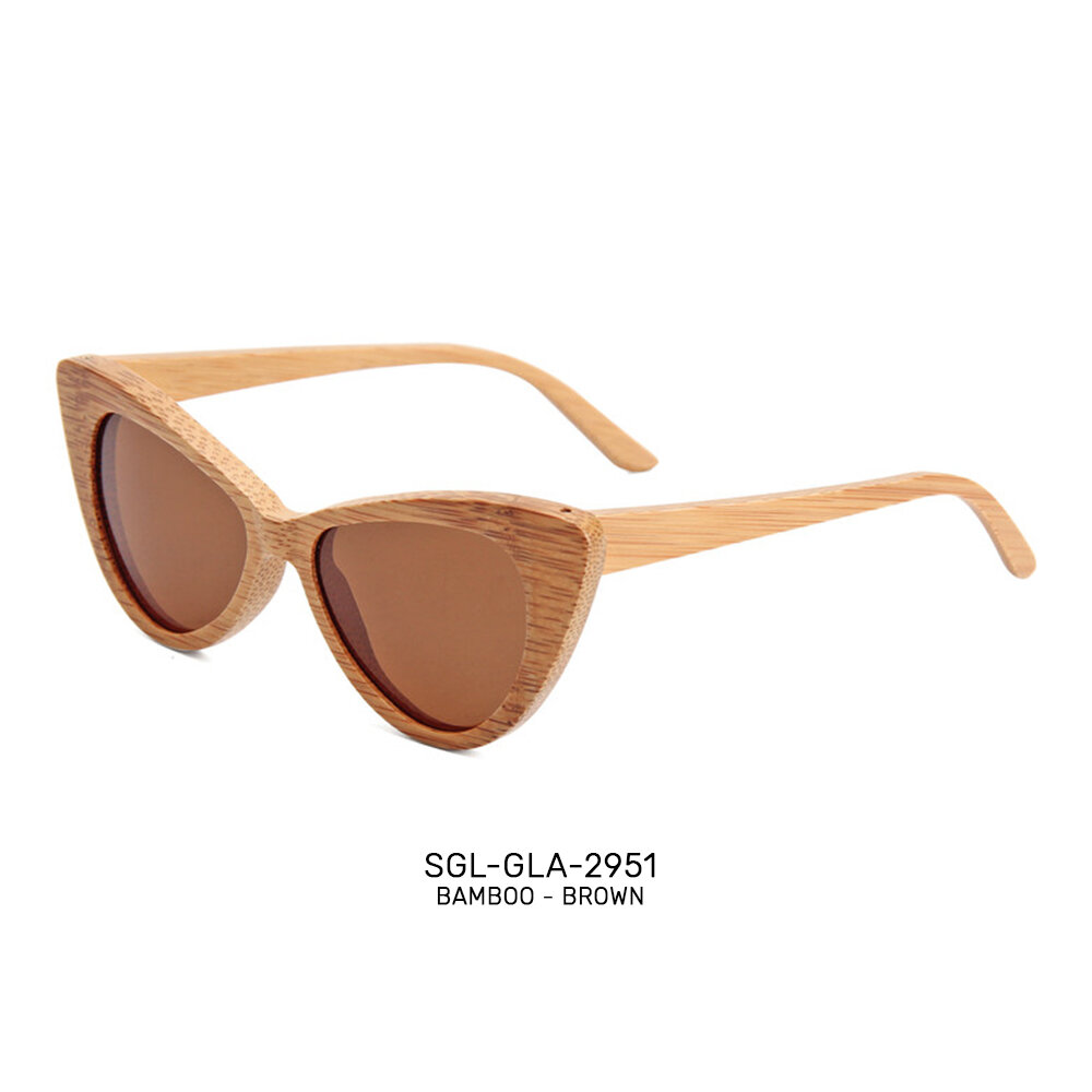 USA Handmade ECO-friendly bamboo promo sunglasses