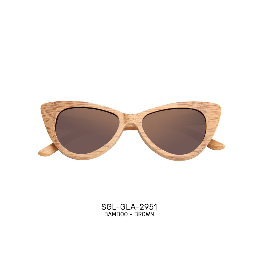 USA Handmade ECO-friendly bamboo promo sunglasses