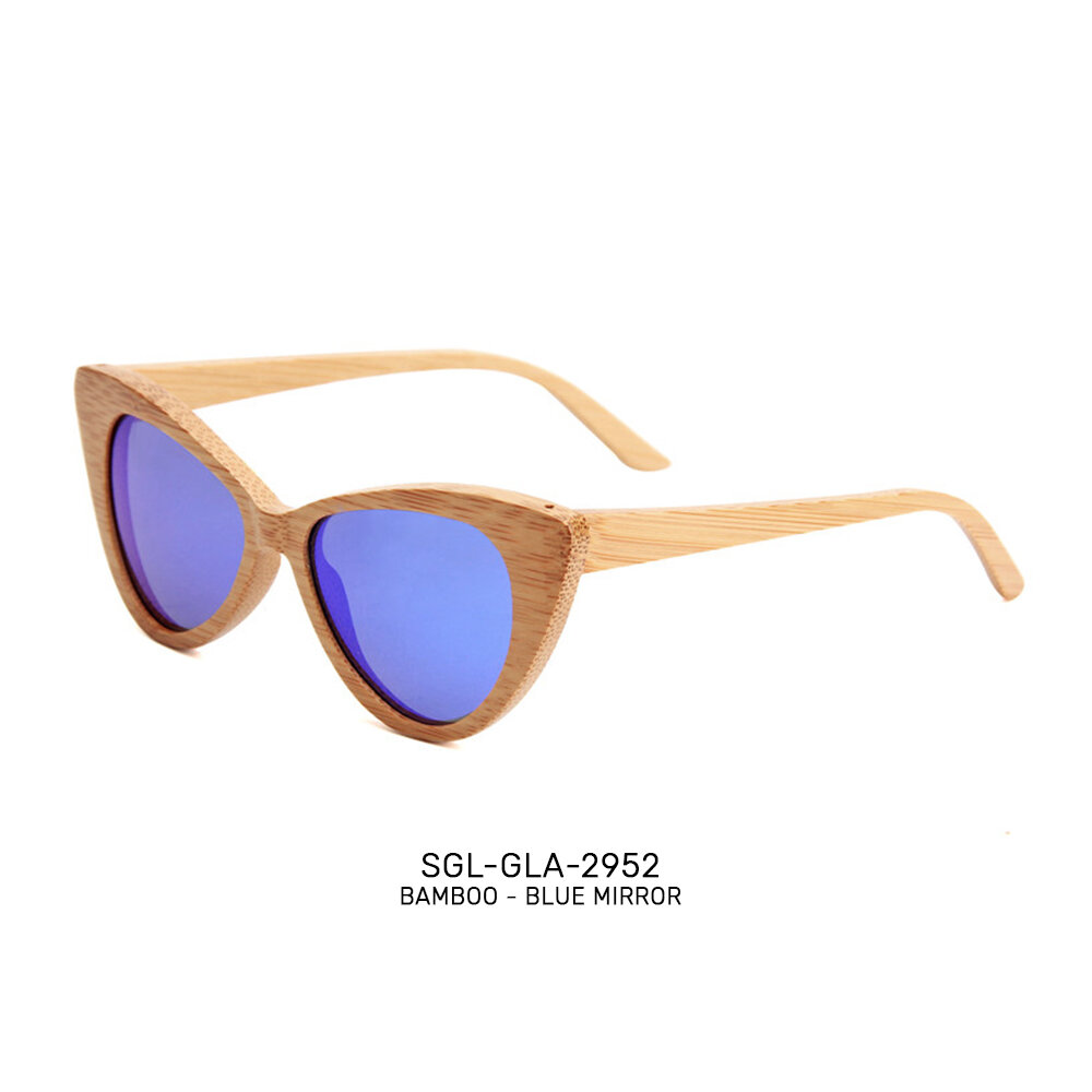 USA Handmade ECO-friendly bamboo promo sunglasses