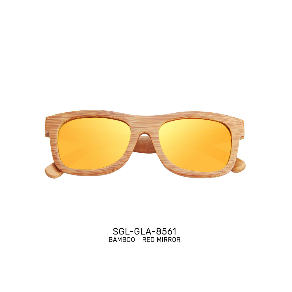 USA Handmade ECO-friendly bamboo promo sunglasses