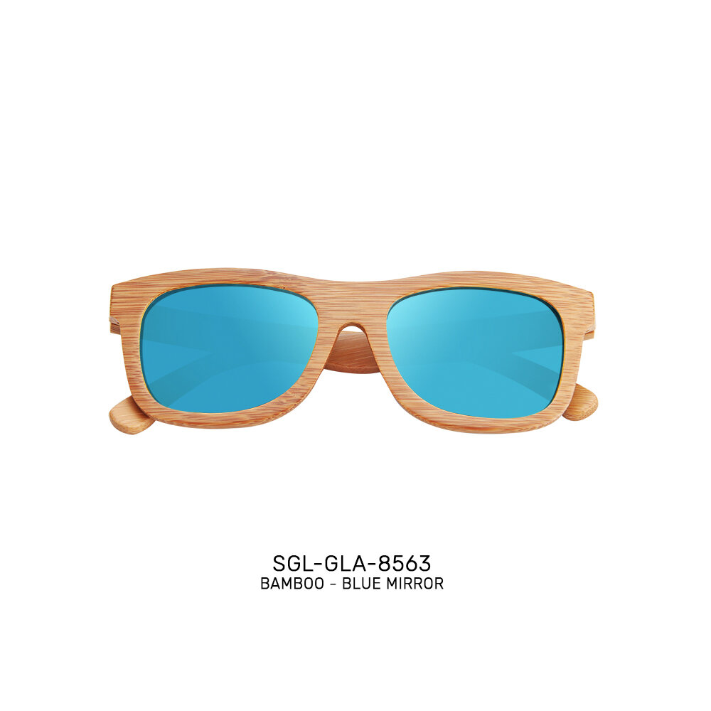 USA Handmade ECO-friendly bamboo promo sunglasses