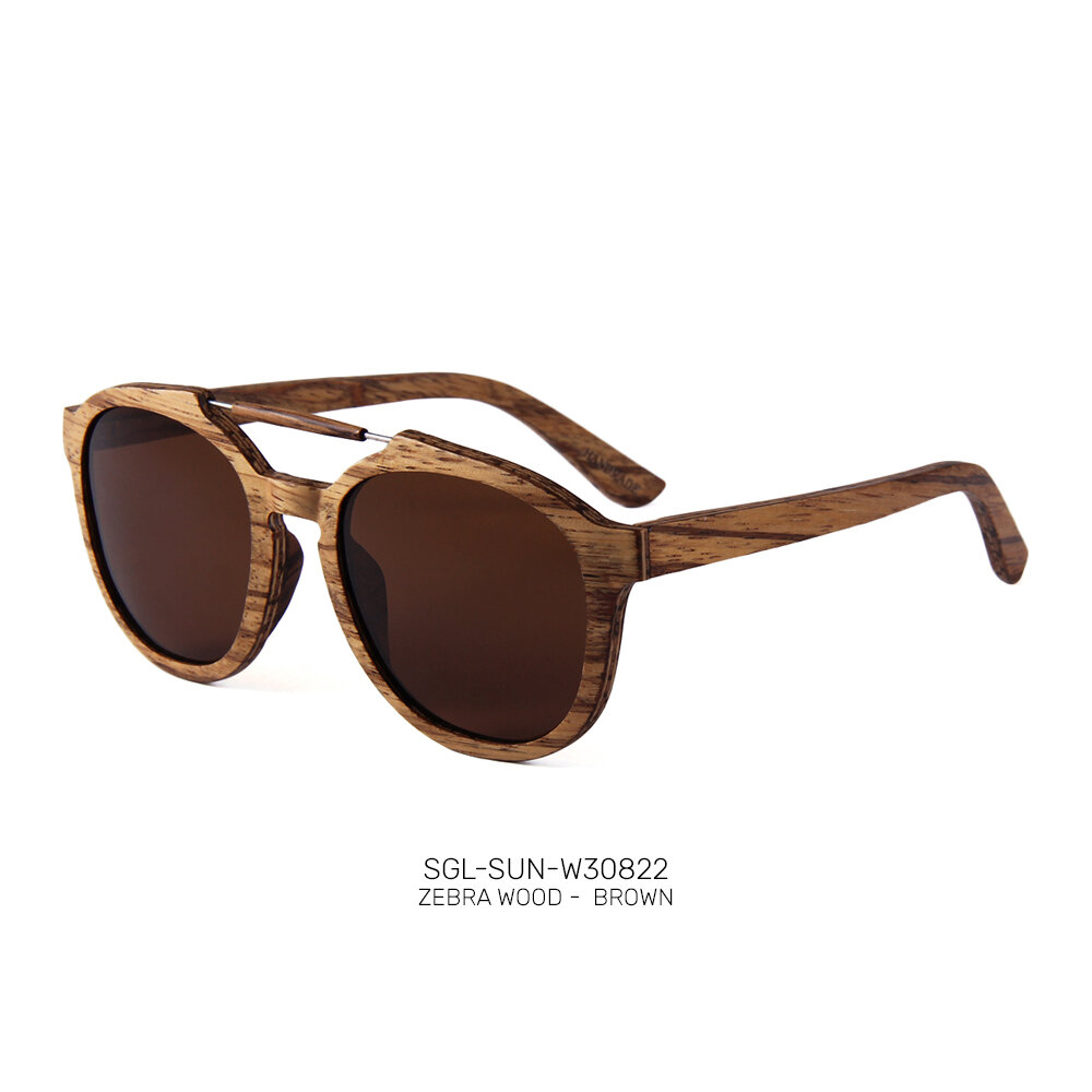 Private Label Promo Wooden Sunglasses