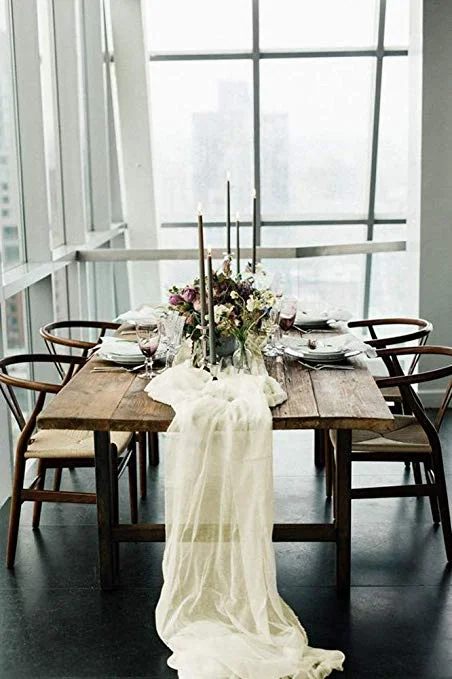 Ivory Table Runner