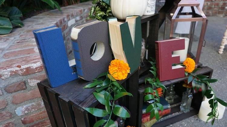 Love Book Cutout