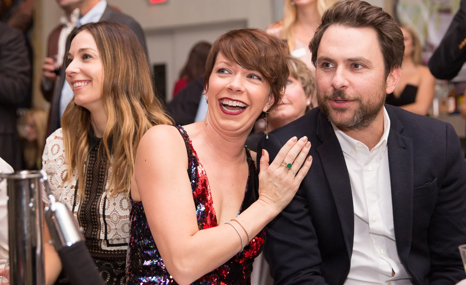 Mary Elizabeth Ellis & Charlie Day